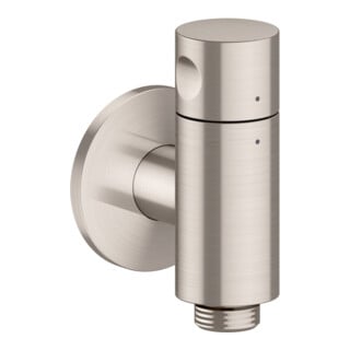 hansgrohe Wandanschluss-Stop Axor One Edelstahl Finish mit Absperrventil