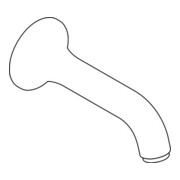 hansgrohe Wandauslauf Axor Terrano 150mm chrom