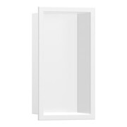 hansgrohe Wandnische XtraStoris Original 150x300x100mm, m int. Rahmen, mattweiß