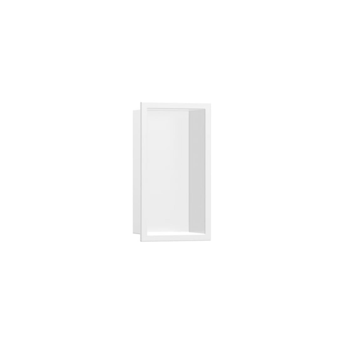 hansgrohe Wandnische XtraStoris Original 150x300x100mm, m int. Rahmen, mattweiß