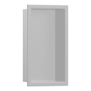 hansgrohe Wandnische XtraStoris Original 150x300x70mm, betongrau, mit Rahmen