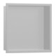 hansgrohe Wandnische XtraStoris Original 300x300x100mm, m int. Rahmen, Betongrau-1