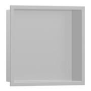 hansgrohe Wandnische XtraStoris Original 300x300x100mm, m int. Rahmen, Betongrau