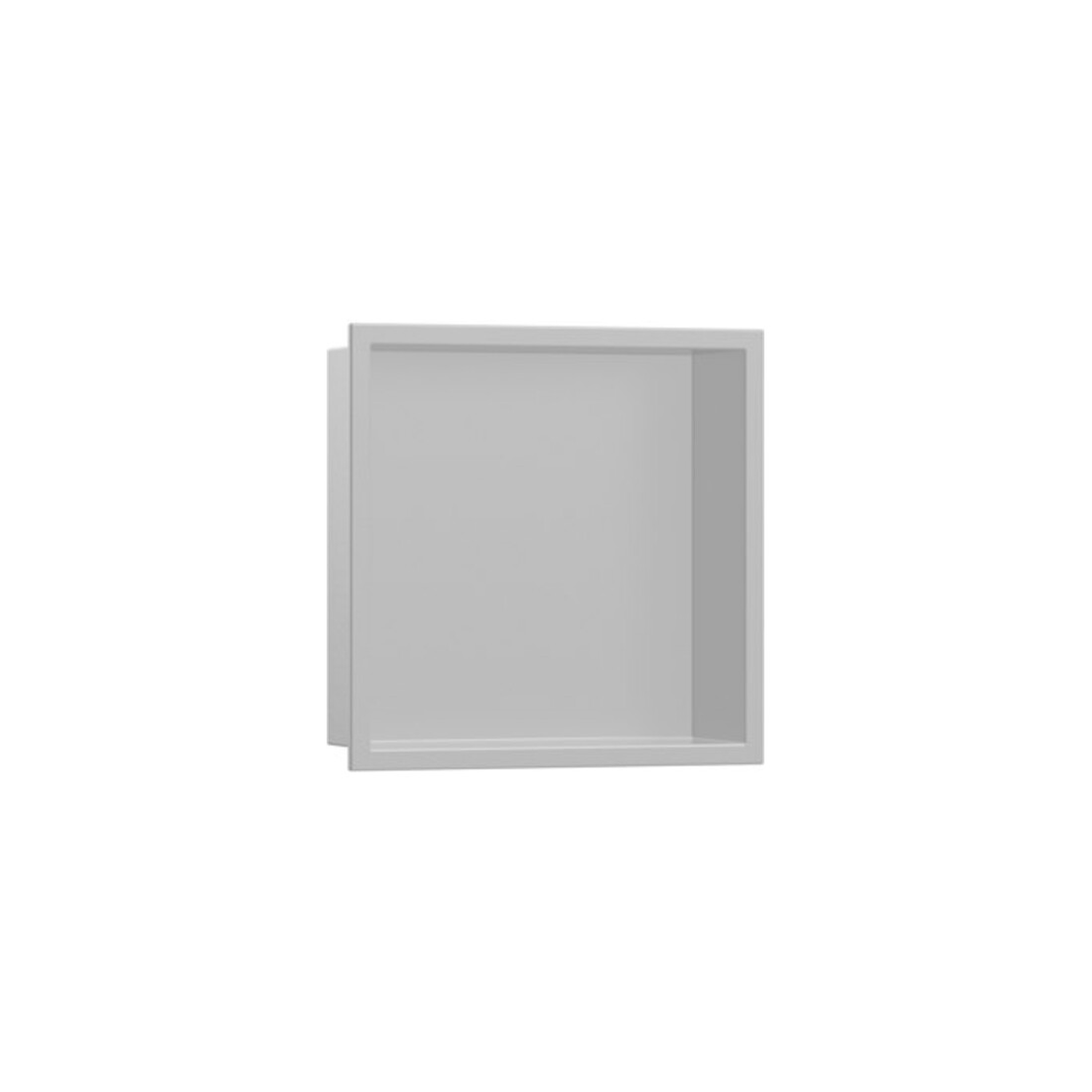 hansgrohe Wandnische XtraStoris Original 300x300x100mm, m int. Rahmen, Betongrau