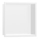 hansgrohe Wandnische XtraStoris Original 300x300x100mm, m int. Rahmen, mattweiß-1