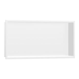 hansgrohe Wandnische XtraStoris Original 600x300x100mm, m int. Rahmen, mattweiß