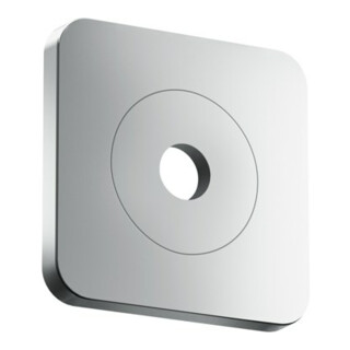 hansgrohe Wandrosette Axor Citterio C 120/120 softsquare, mattschwarz
