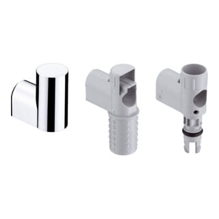 hansgrohe Wandstütze mit Abdeckung f. UNICA'D chrom