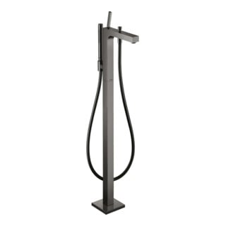 hansgrohe Wannen-Einhebelmischer Axor Citterio A 200mm, boden, m Pin-Griff, pol. bla vc
