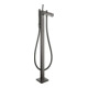 hansgrohe Wannen-Einhebelmischer Axor Citterio A 200mm, boden, m Pin-Griff, pol. bla vc-1