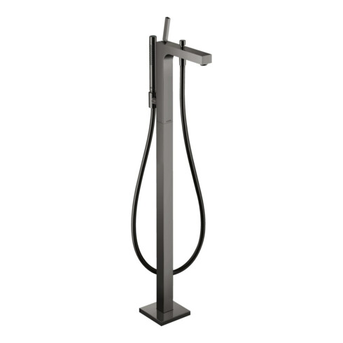 hansgrohe Wannen-Einhebelmischer Axor Citterio A 200mm, boden, m Pin-Griff, pol. bla vc