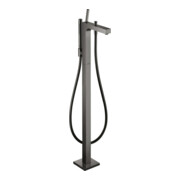 hansgrohe Wannen-Einhebelmischer Axor Citterio A 200mm, boden, m Pin-Griff, pol. bla vc