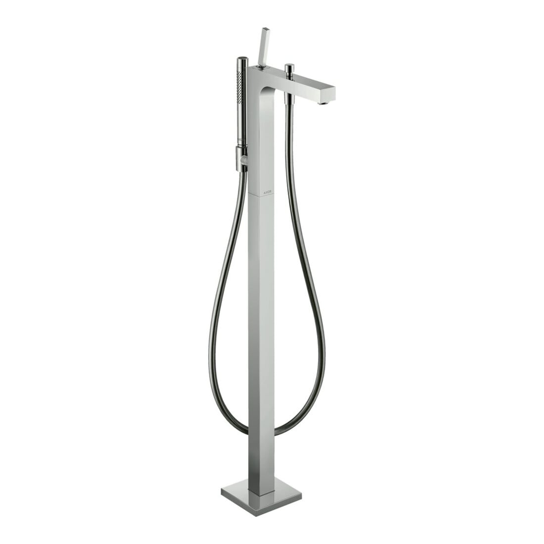 hansgrohe Wannen-Einhebelmischer Axor Citterio A 200mm, bodensteh., m Pin-Griff, chr