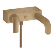 hansgrohe Wannen-Einhebelmischer Axor Citterio AP, Ausl. 241mm, m Hebel, brushed bronze