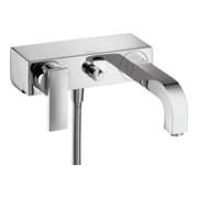 hansgrohe Wannen-Einhebelmischer Axor Citterio AP, Ausl. 241mm, mit Hebelgriff, chrom