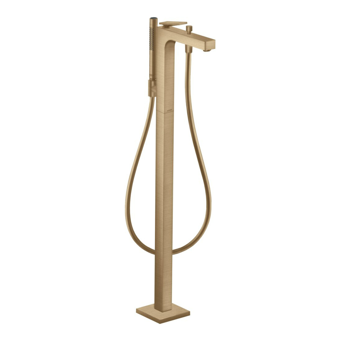 hansgrohe Wannen-Einhebelmischer Axor Citterio boden, m Hebel, Rautens, brush. bron