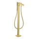 hansgrohe Wannen-Einhebelmischer Axor Citterio bodensteh., m Hebel, Rautens, brush. br-1