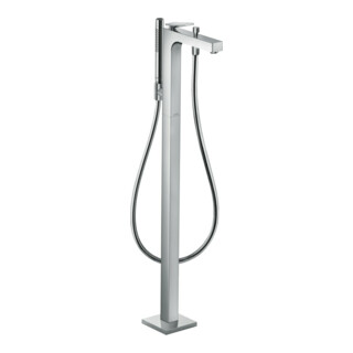 hansgrohe Wannen-Einhebelmischer Axor Citterio bodensteh., m Hebel, Rautens, chrom
