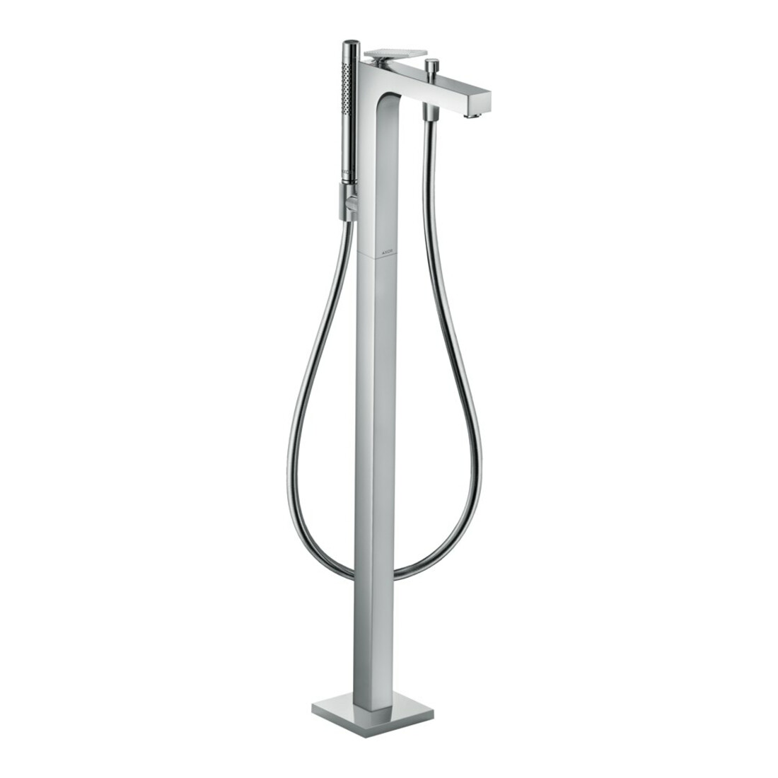 hansgrohe Wannen-Einhebelmischer Axor Citterio bodensteh., m Hebel, Rautens, chrom
