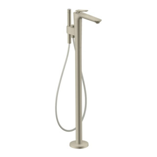 hansgrohe Wannen-Einhebelmischer Axor Citterio C cubic cut, b ni, bodensteh., Ausl. 194mm