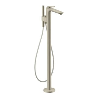 hansgrohe Wannen-Einhebelmischer Axor Citterio C o S, brush. ni., bodensteh., Ausl. 194mm