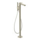 hansgrohe Wannen-Einhebelmischer Axor Citterio C o S, brush. ni., bodensteh., Ausl. 194mm-1
