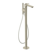 hansgrohe Wannen-Einhebelmischer Axor Citterio C o S, brush. ni., bodensteh., Ausl. 194mm