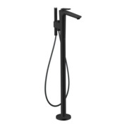 hansgrohe Wannen-Einhebelmischer Axor Citterio C o S, matt-sw, bodensteh., Ausl. 194mm