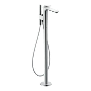 hansgrohe Wannen-Einhebelmischer Axor Citterio C o. Struk., chr, bodensteh., Ausl. 194mm
