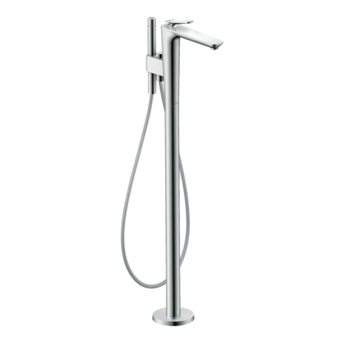 hansgrohe Wannen-Einhebelmischer Axor Citterio C o. Struk., chr, bodensteh., Ausl. 194mm
