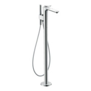 hansgrohe Wannen-Einhebelmischer Axor Citterio C o. Struk., chr, bodensteh., Ausl. 194mm