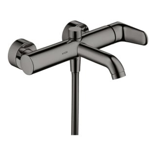hansgrohe Wannen-Einhebelmischer Axor Citterio M AP, Ausl. 200mm, polished black chrome