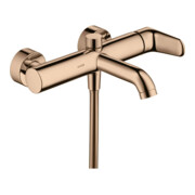 hansgrohe Wannen-Einhebelmischer Axor Citterio M AP, Ausladung 200mm, polished red gold