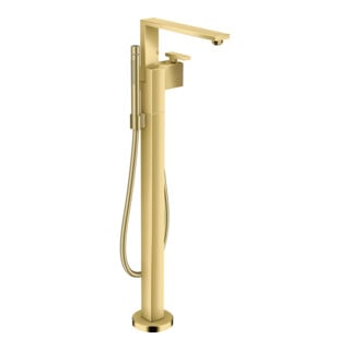 hansgrohe Wannen-Einhebelmischer Axor Edge A 255mm, boden, Dia.Schl, pol. gol opt
