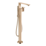 hansgrohe Wannen-Einhebelmischer Axor Edge A 255mm, boden, Diamantschl., pol. r gol