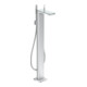 hansgrohe Wannen-Einhebelmischer Axor MyEdition A 196mm, boden, m Pl., chrom/Sp.-Glas-1
