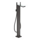 hansgrohe Wannen-Einhebelmischer Axor MyEdition A 196mm, boden, o. Pl., brush. bla vc-2