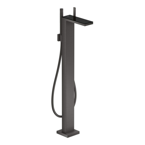 hansgrohe Wannen-Einhebelmischer Axor MyEdition A 196mm, boden, o. Pl., brush. bla vc