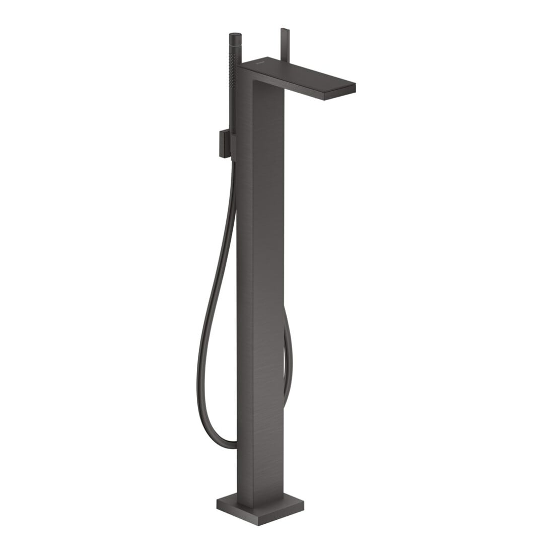 hansgrohe Wannen-Einhebelmischer Axor MyEdition A 196mm, boden, o. Pl., brush. bla vc