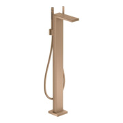 hansgrohe Wannen-Einhebelmischer Axor MyEdition A 196mm, boden, o. Pl., brush. r gol-5