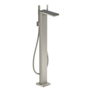 hansgrohe Wannen-Einhebelmischer Axor MyEdition A 196mm, boden, o. Pl., Edelstahl-Optik-4