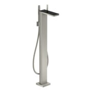 hansgrohe Wannen-Einhebelmischer Axor MyEdition A 196mm, boden, o. Pl., Edelstahl-Optik-4