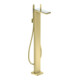 hansgrohe Wannen-Einhebelmischer Axor MyEdition A 196mm, bodensteh., o. Pl., brush. br-2