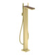 hansgrohe Wannen-Einhebelmischer Axor MyEdition A 196mm, bodensteh., o. Pl., brush. br-2