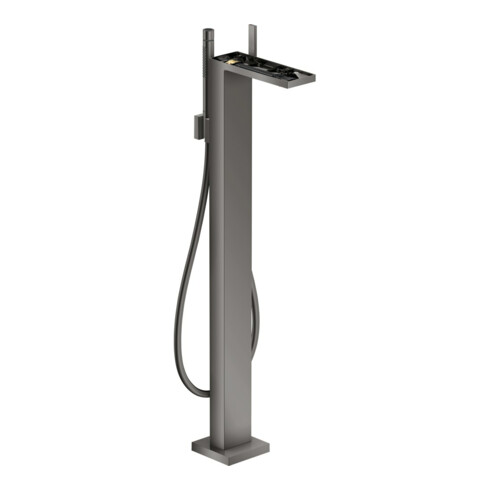 hansgrohe Wannen-Einhebelmischer Axor MyEdition A 196mm, bodensteh., o. Pl., pol. bla vc
