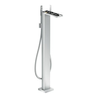 hansgrohe Wannen-Einhebelmischer Axor MyEdition Ausl. 196mm, bodensteh., o. Pl., chrom