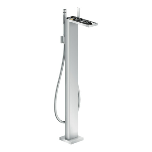 hansgrohe Wannen-Einhebelmischer Axor MyEdition Ausl. 196mm, bodensteh., o. Pl., chrom