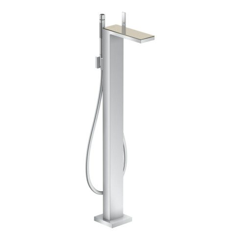 hansgrohe Wannen-Einhebelmischer Axor MyEdition Ausl. 196mm, bodensteh., o. Pl., chrom