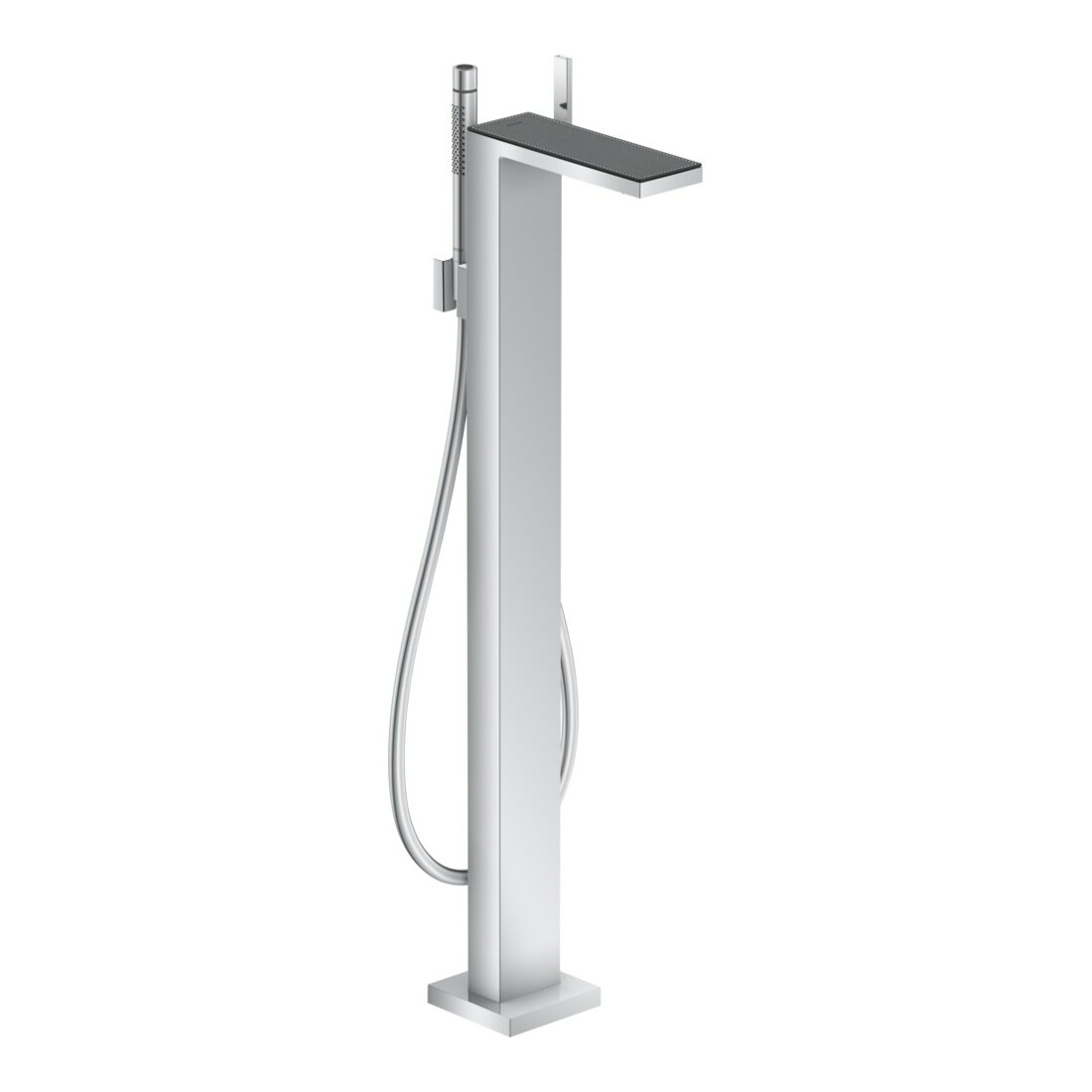 hansgrohe Wannen-Einhebelmischer Axor MyEdition Ausl. 196mm, bodensteh., o. Pl., chrom