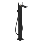 hansgrohe Wannen-Einhebelmischer Axor MyEdition Ausl. 196mm, bodensteh., o. Pl., matt-sw